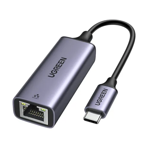 UGREEN CM199 (50737) Type-C Male to LAN Female Space Gray Converter