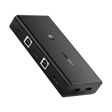 Ugreen CM200 (50744) KVM Black Network Switch