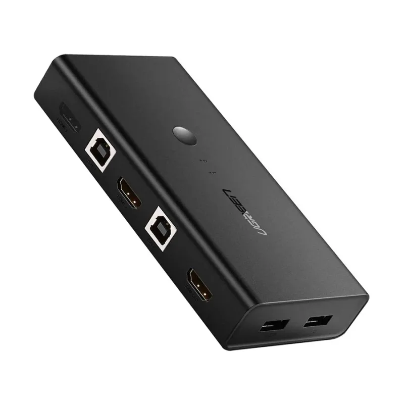 Ugreen CM200 (50744) KVM Black Network Switch