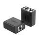 UGREEN CM210 (50923) RJ45 Female To Female Black Ethernet Splitter