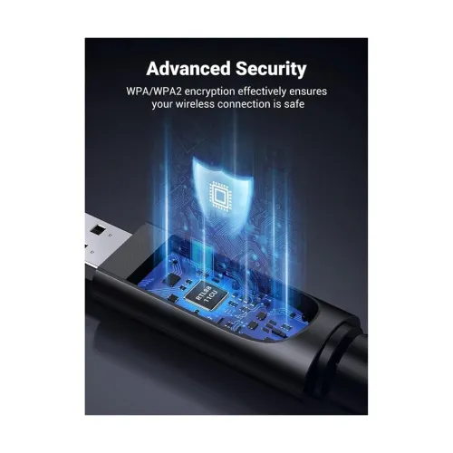 UGREEN CM496 (90339) AC650 Mbps Dual Band Wi-Fi USB Adapter