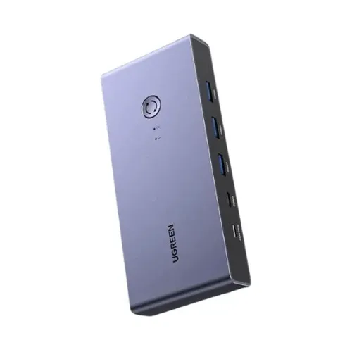 UGREEN CM692 (25961) HDMI KVM Gray Switch with USB Port