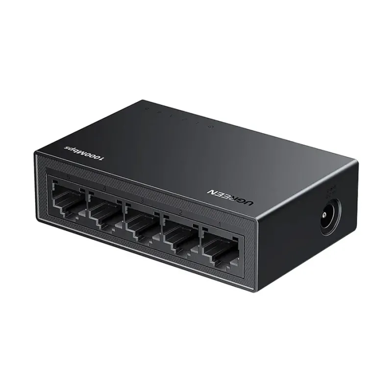 Ugreen CM833 (35492EU) 5-Port (5-Port 10/100/1000 Ethernet) Unmanaged Desktop Switch