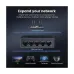 Ugreen CM833 (35492EU) 5-Port (5-Port 10/100/1000 Ethernet) Unmanaged Desktop Switch