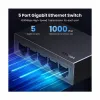Ugreen CM833 (35492EU) 5-Port (5-Port 10/100/1000 Ethernet) Unmanaged Desktop Switch