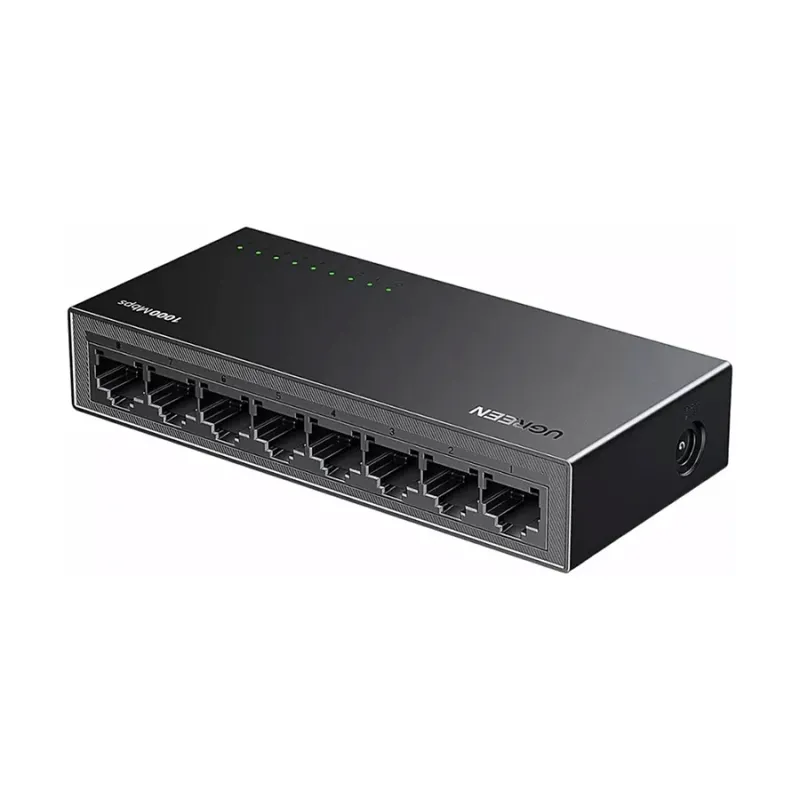 Ugreen CM834 (35499EU) 8-Port (8-Port 10/100/1000 Ethernet) Unmanaged Desktop Switch