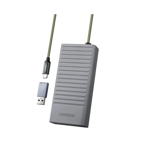 Ugreen CM856 (55899) USB & USB Type-C Male to SD & TF Space Gray Card Reader