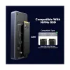 Ugreen D703 (65727) M.2 NVMe M/M&B-Key Gray SSD Enclosure