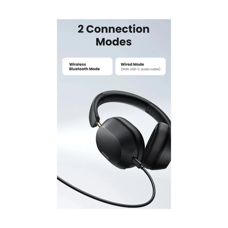 Ugreen HP203 (35757) HiTune Max5c Bluetooth Noise Cancelling Black Headphone Ugreen HP203 (35757) HiTune Max5c Bluetooth Noise Cancelling Black Headphone
