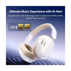 Ugreen HP203 (35758) HiTune Max5c Bluetooth Noise Cancelling White Headphone
