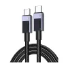 UGREEN L512 (45064) USB Type-C Male to Male 2 Meter Space Gray Data & Charging Cable