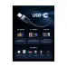 UGREEN L513 (45068) USB Type-C Male to Male 2 Meter Space Gray Data & Charging Cable