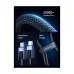 UGREEN L513 (45068) USB Type-C Male to Male 2 Meter Space Gray Data & Charging Cable