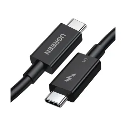 UGREEN L703 (45996) USB Type-C Male to Male 1 Meter Black Thunderbolt 5 Cable