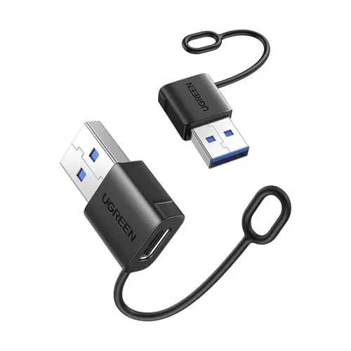 UGREEN LS502 (65332) USB Male to Type-C Female Black Converter
