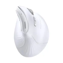 UGREEN MU008 (45759) Wireless (Dual Mode) White Silent Vertical Mouse