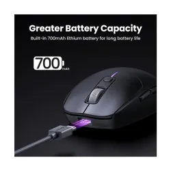 UGREEN MU103 (90539) Black Tri Mode Bluetooth Mouse