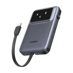 Ugreen PB206 10000mAh Space Gray 22.5W Magnetic Wireless Charging Power Bank