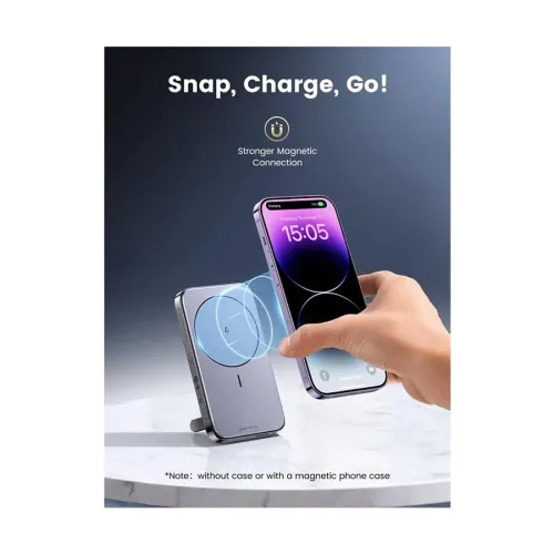 Ugreen PB206 10000mAh Space Gray 22.5W Magnetic Wireless Charging Power Bank