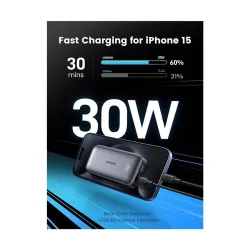 Ugreen PB502 (25185) 10000mAh Grey 30W Power Bank