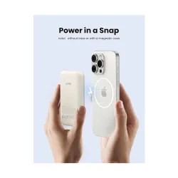 Ugreen PB561 (25208) 10000mAh Off-White 20W Magnetic Wireless Charging Power Bank