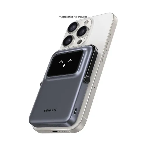 Ugreen PB571 (35605B) Uno 5000mAh Grey 20W Magnetic Wireless Charging Power Bank
