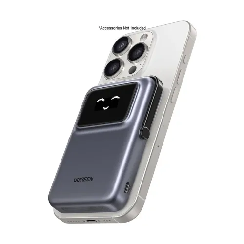 Ugreen PB572 (45327) Uno 10000mAh Grey 20W Magnetic Wireless Charging Power Bank