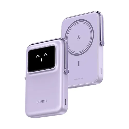 Ugreen PB572 (45328) Uno 10000mAh Purple 20W Magnetic Wireless Charging Power Bank