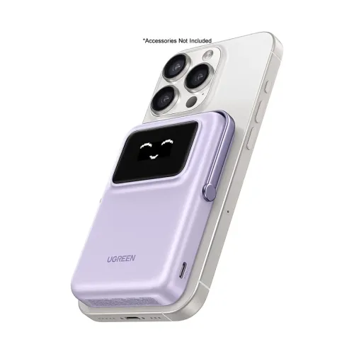 Ugreen PB572 (45328) Uno 10000mAh Purple 20W Magnetic Wireless Charging Power Bank