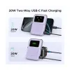 Ugreen PB572 (45328) Uno 10000mAh Purple 20W Magnetic Wireless Charging Power Bank