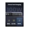 Ugreen PB720 (25188) 20000mAh Grey 100W Power Bank with Digital Display