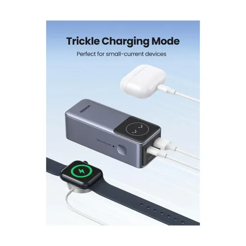 Ugreen PB724 (35526B) Gray 12000mAh 100W Fast Charging Power Bank with Digital Display