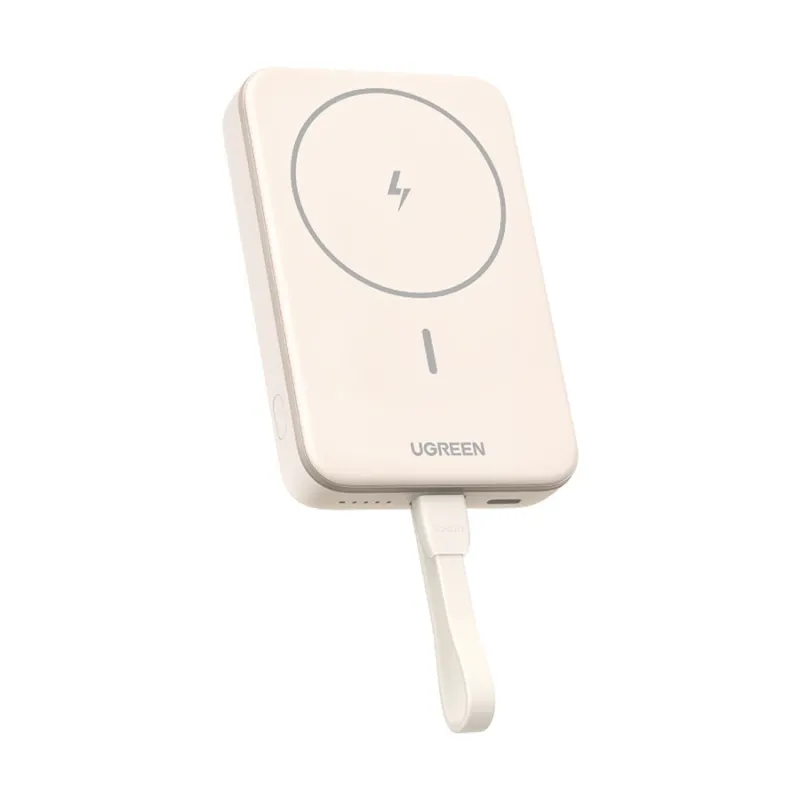 Ugreen PB760 (35341) 10000mAh Beige 20W Magnetic Wireless Charging Power Bank