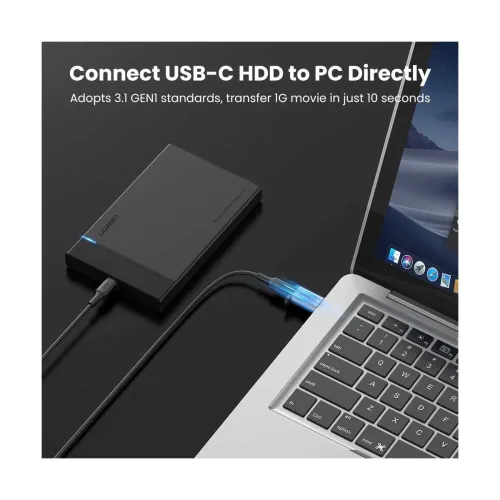 UGREEN US276 (50533) Type-C Female to USB Male Gray Converter