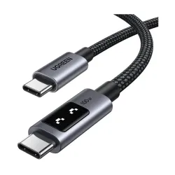 UGREEN L509 (45612) Uno USB Type-C Male to Male 0.5 Meter Gray Data & Charging Cable