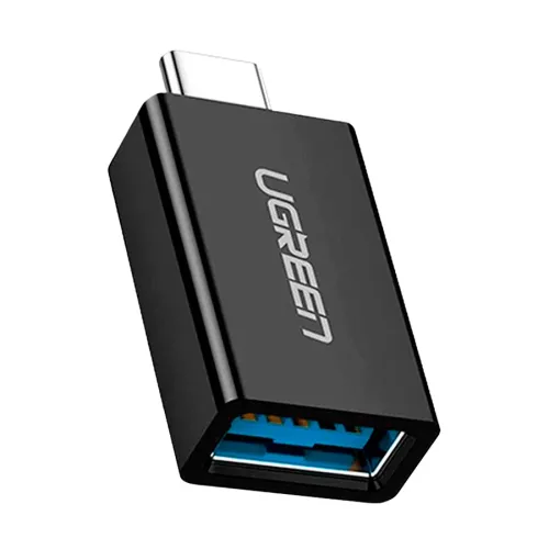UGREEN US173 (20808) Type-C Male to USB 3.0 Female Black Converter