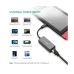 UGREEN US236 (50307) Type-C Male to LAN Female Black Converter