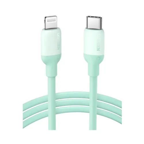 UGREEN US387 (20308) USB Type-C Male to Lightning Male 1 Meter Green Charging & Data Cable