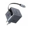 Ugreen X614 (65822) 45W GaN USB & USB-C Gray Fast Charger With Cable