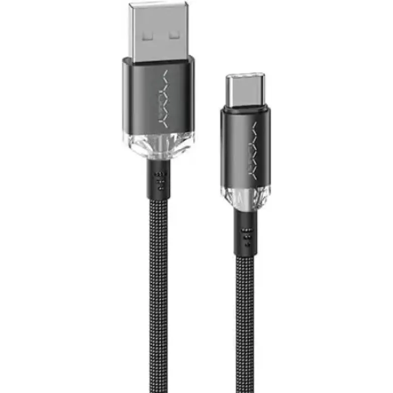 Vyvylabs VCSUC-02 Crystal Series USB to Type-C 1M Fast Charging Cable