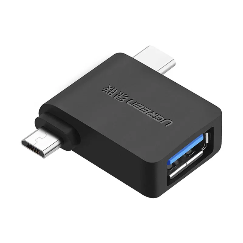 UGREEN 30453 Micro USB+ USB-C to USB 3.0 Adapter