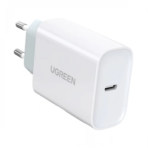Ugreen CD127 30W PD USB-C White Wall Charger Ugreen CD127 30W PD USB-C White Wall Charger