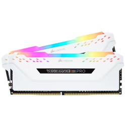 Corsair VENGEANCE RGB PRO 8GB (1X8GB) DDR4 3200MHz Desktop Ram (White)