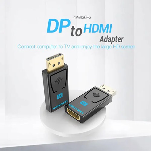 VENTION HBMB0 DisplayPort Male to HDMI Female Adapter