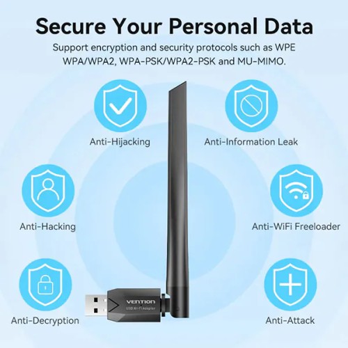 VENTION KDTB0 AC650 USB Wi-Fi Dual Band Network Adapter VENTION KDTB0 AC650 USB Wi-Fi Dual Band Network Adapter