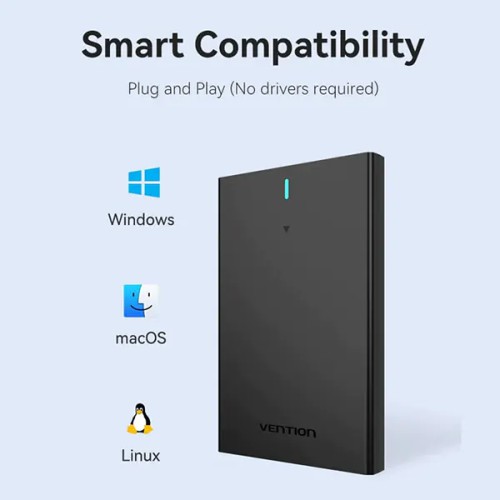 VENTION KPBB0 2.5 Inch SATA Hard Drive Enclosure VENTION KPBB0 2.5 Inch SATA Hard Drive Enclosure