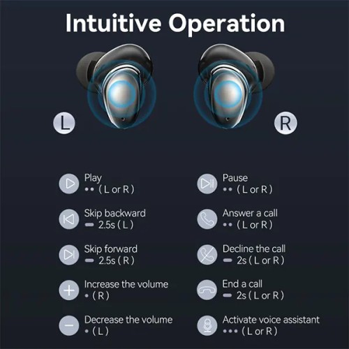 VENTION Tiny T13 (NBNB0) ANC True Wireless Bluetooth Earbuds - Black VENTION Tiny T13 (NBNB0) ANC True Wireless Bluetooth Earbuds - Black