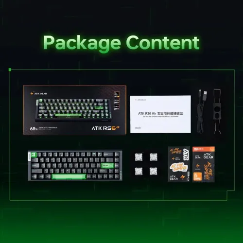 ATK RS6 Air Hall Effect Esports Keyboard