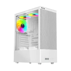 Value-Top AUNIX 82F3W ATX Gaming Case (White)