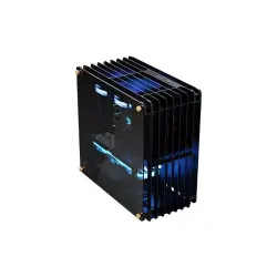 Value-Top Mloong Grid Series Open-Frame Gaming Case (Black)